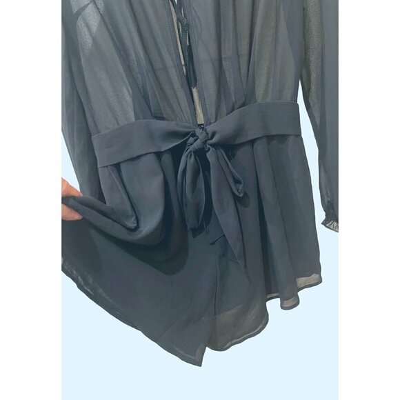 HOMMAGE from Los Angeles womens  playsuit/ romper  size large - Picture 7 of 12